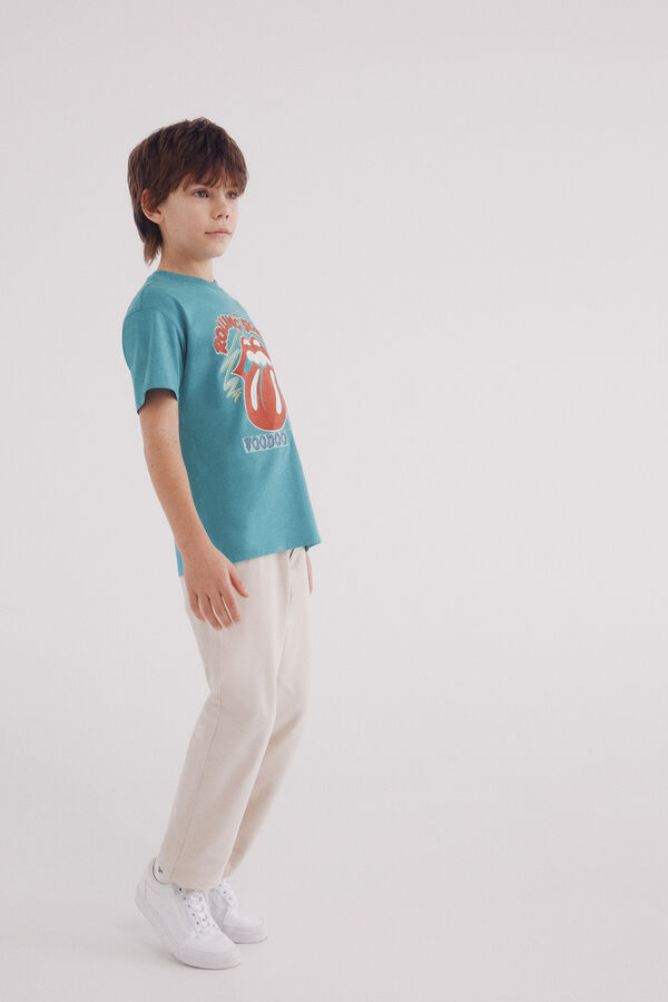 Springfield Kids Camiseta Rolling Stones niño estampado