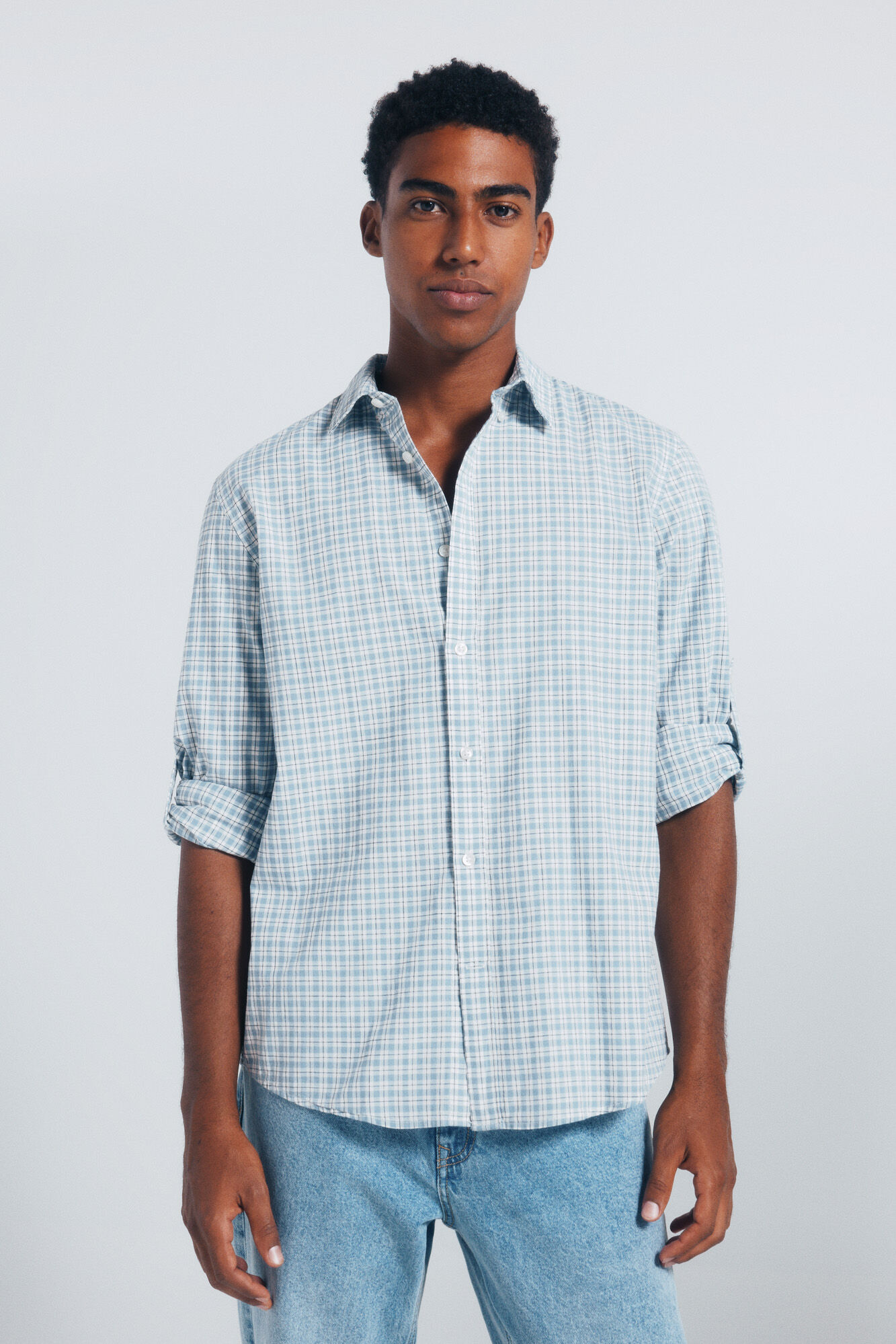 Springfield Camisa xadrez de algod&atilde;o