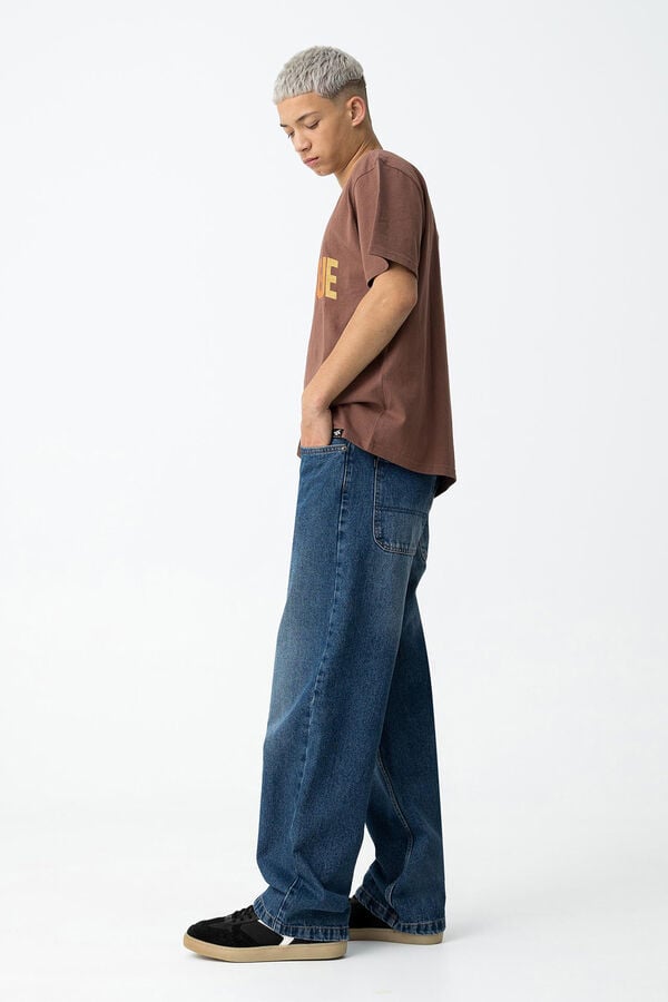 Tiffosi Young Jeans Super Baggy Fit azul