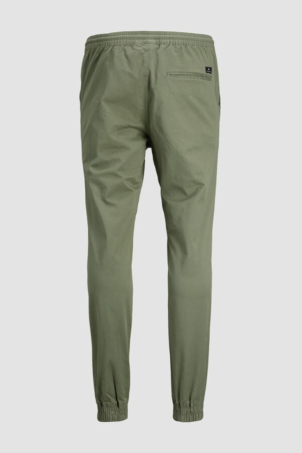 Jack & Jones Jogger de algod&oacute;n verde