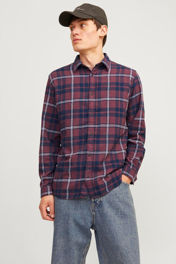 Jack & Jones Camisa slim fit rosa