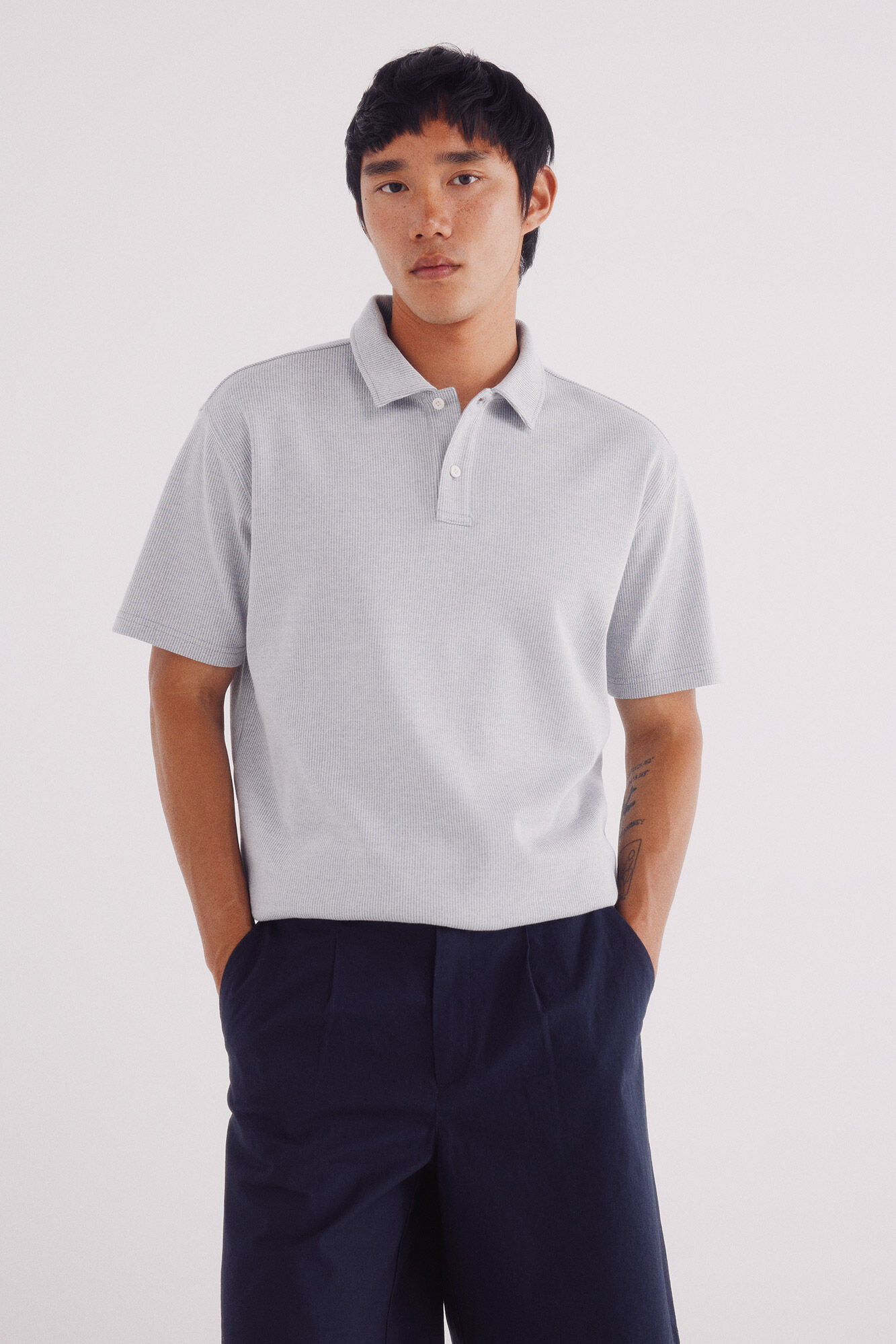 Springfield Polo estructura micro rayas