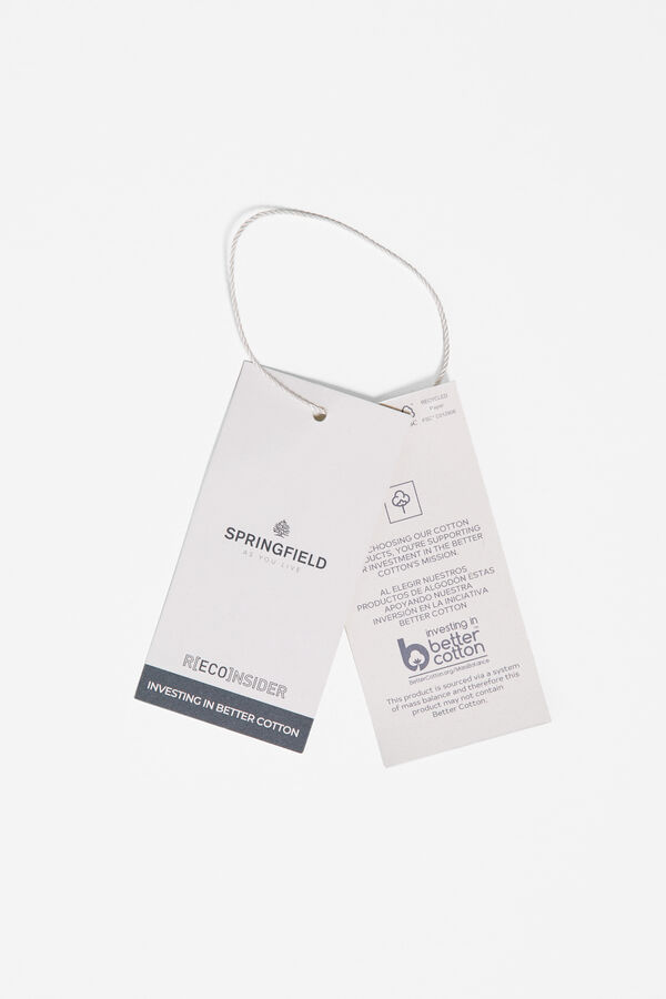 Springfield Chino slim estampado