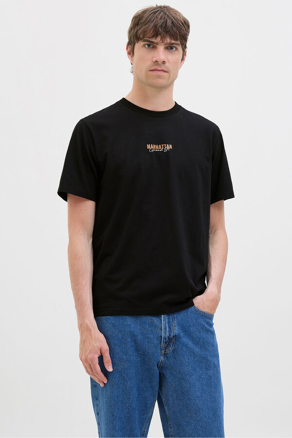 JJ REBEL Camiseta back print negro