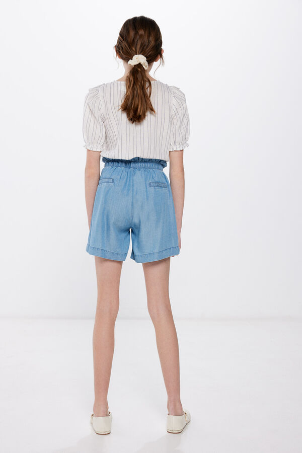 Springfield Kids Short denim ligero ni&ntilde;a azul