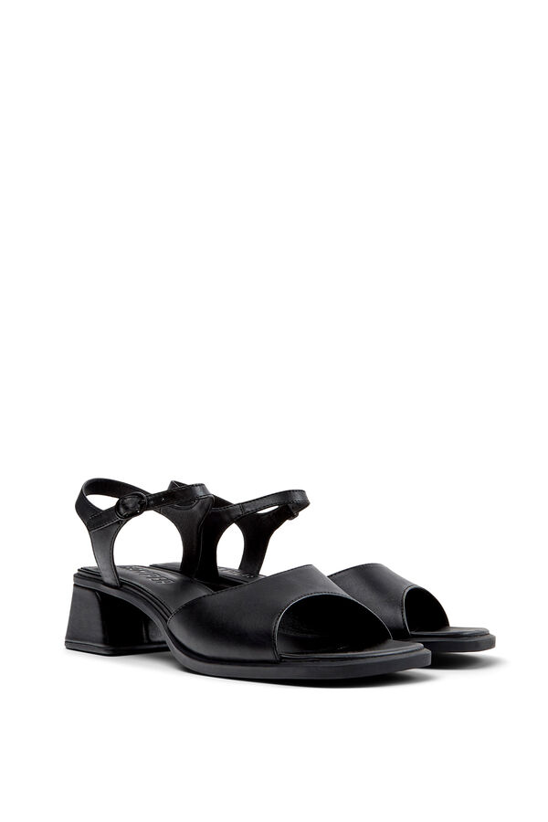 Camper Sand&aacute;lias de pele preto