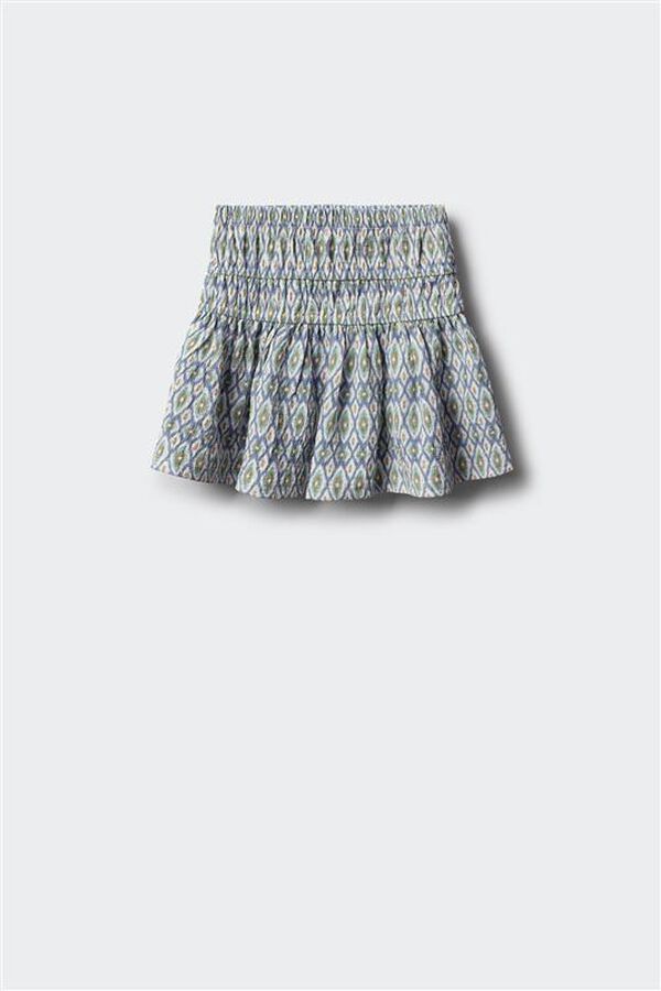 Springfield Kids saia de babados de menina branco