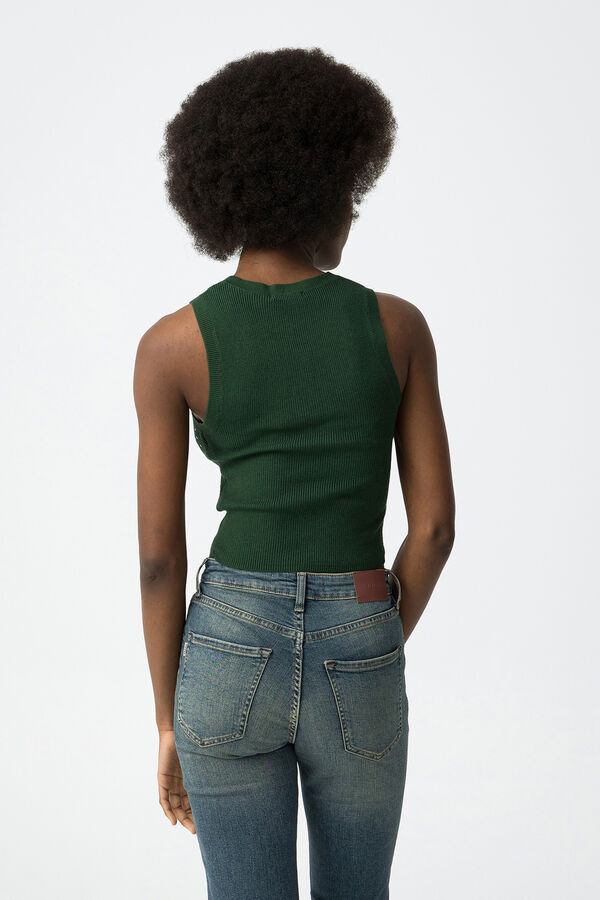 Tiffosi Suéter de malha verde