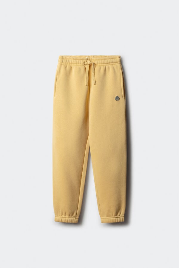 Springfield Kids Jogger b&aacute;sico menino amarelo
