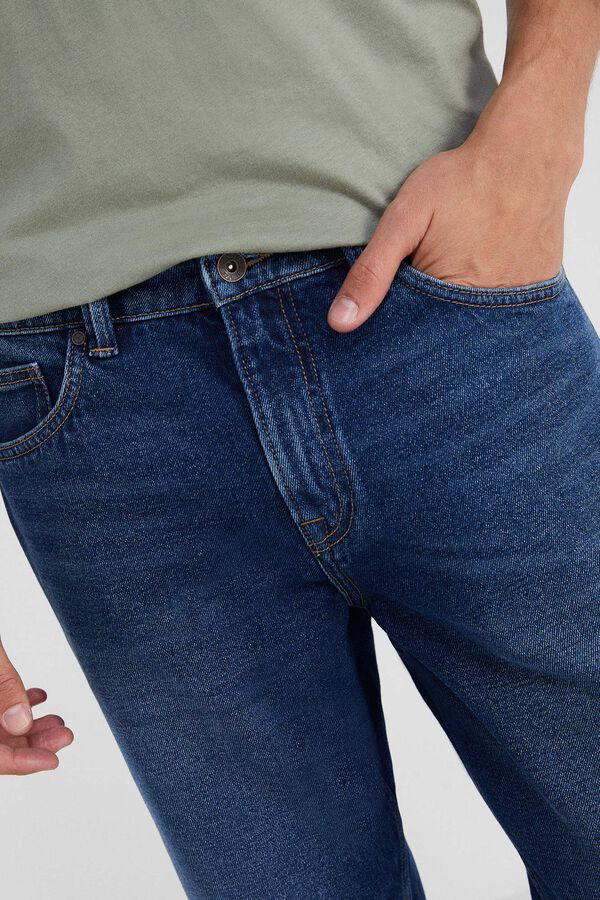 Springfield Jeans regular relax lavado medio azul medio