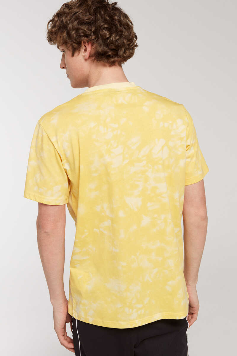 Springfield t-shirt manga corta color tie dye amarillo