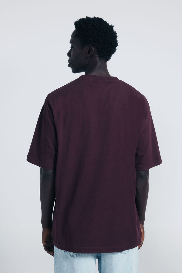 Springfield Camiseta skate or cry burdeos