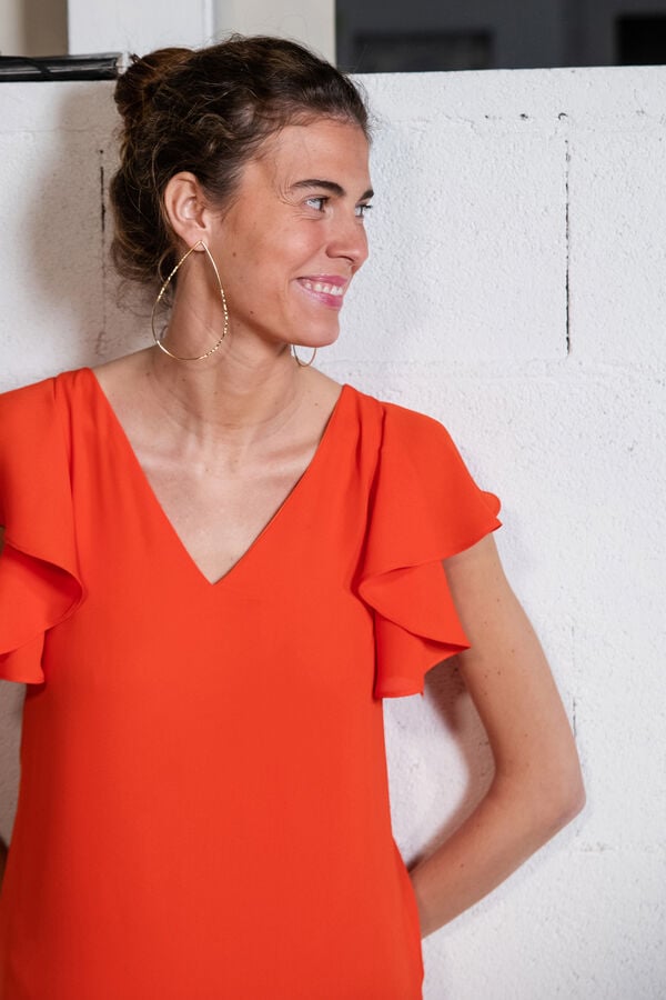 Cul Sac vestido huelva  vermelho