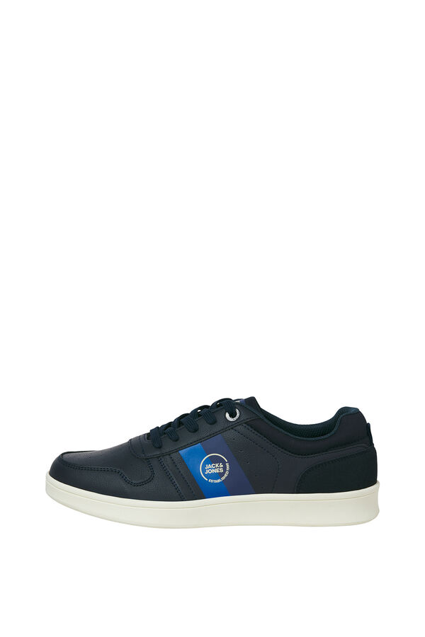 Jack & Jones Zapatillas s&iacute;mil piel azul