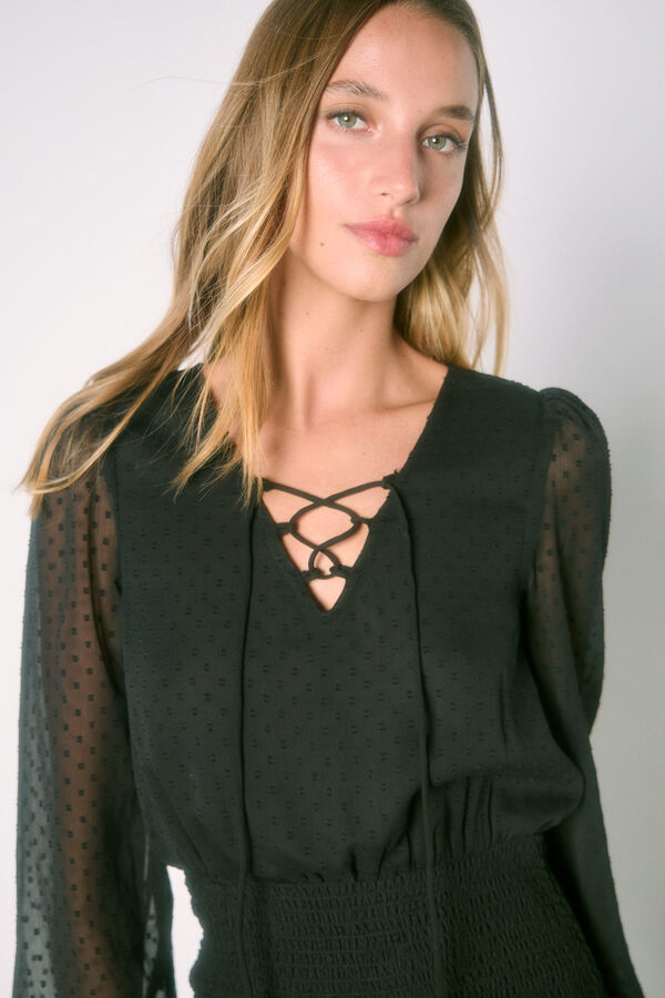 High Spirits Vestido "Serenidade" preto