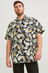 Jack & Jones PLUS Camisa slim fit negro