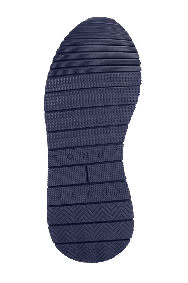 Tommy Jeans Zapatillas estilo running con logo blanco