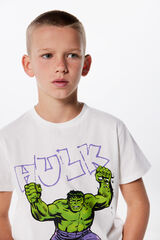 Springfield Kids Camiseta Hulk ni&ntilde;o marfil