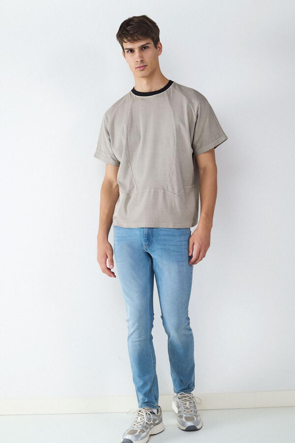 Balmohk Jeans straight slim azul