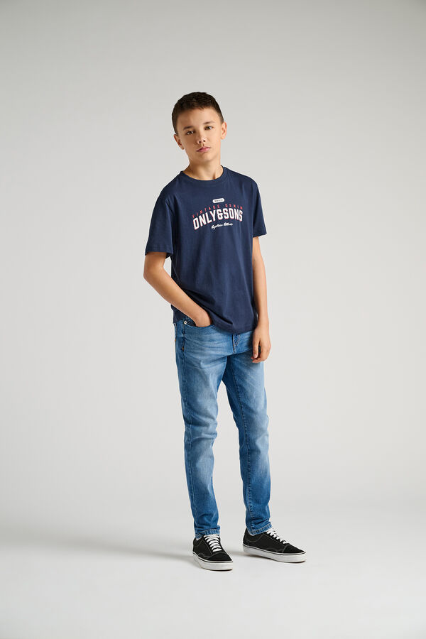 Only & Sons Junior Camisola de manga curta azul