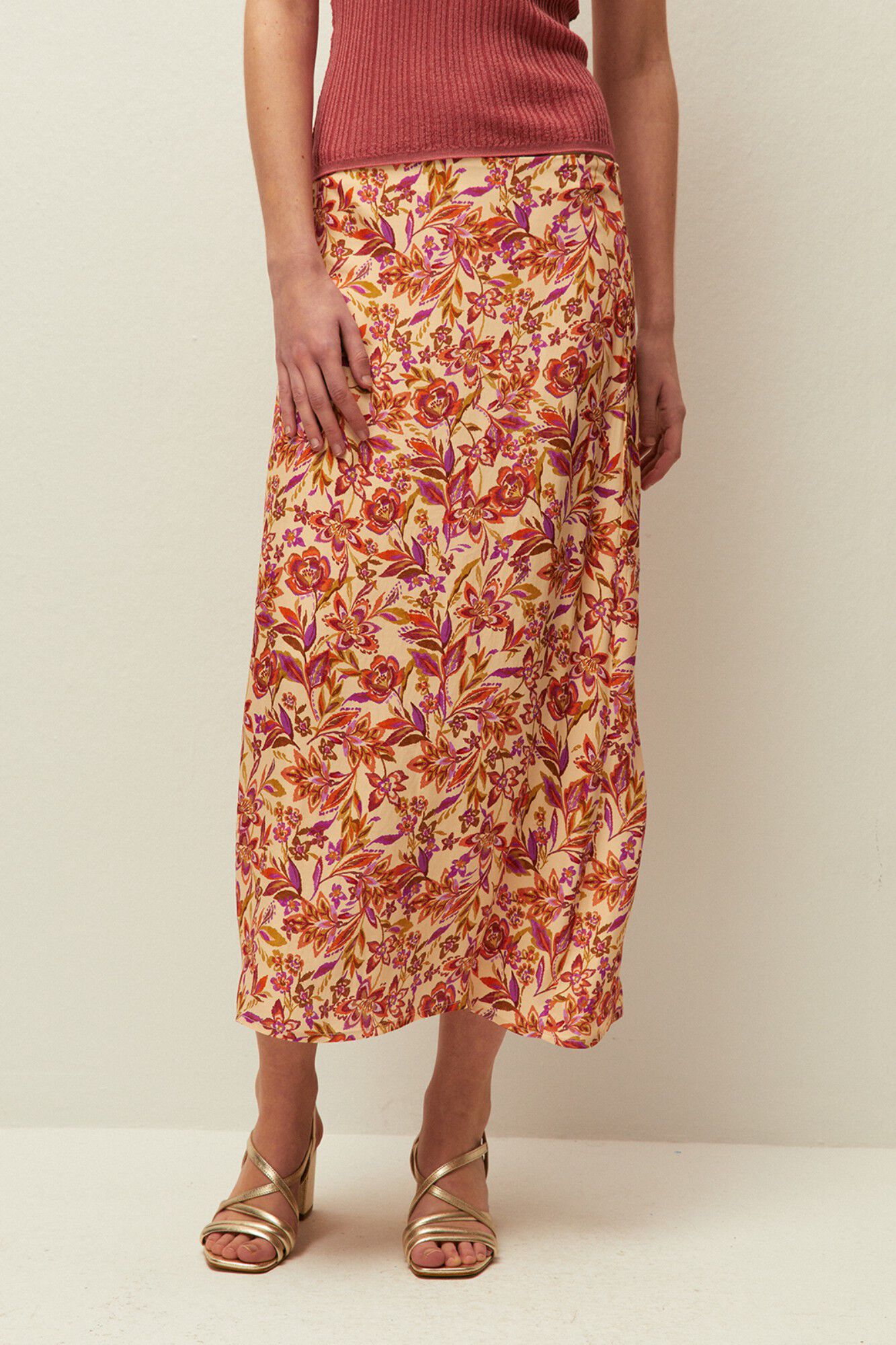 Systemaction Saia estampado floral