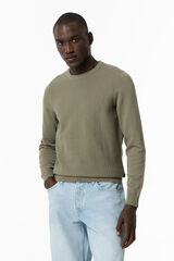 Tiffosi Jersey de Punto con Jacquard verde