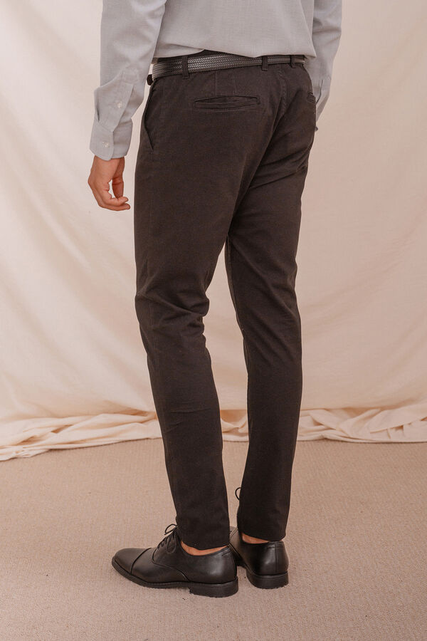 Celopman Pantal&oacute;n Chino Skinny negro