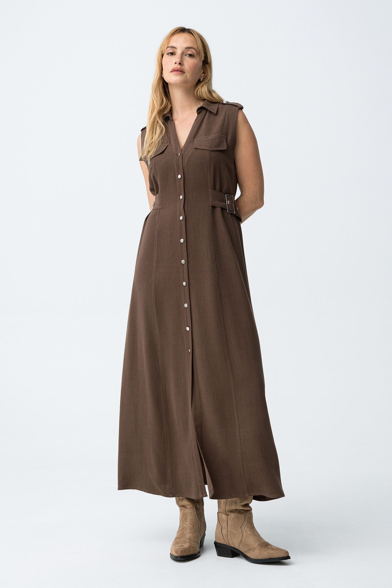 Tiffosi vestido mangas