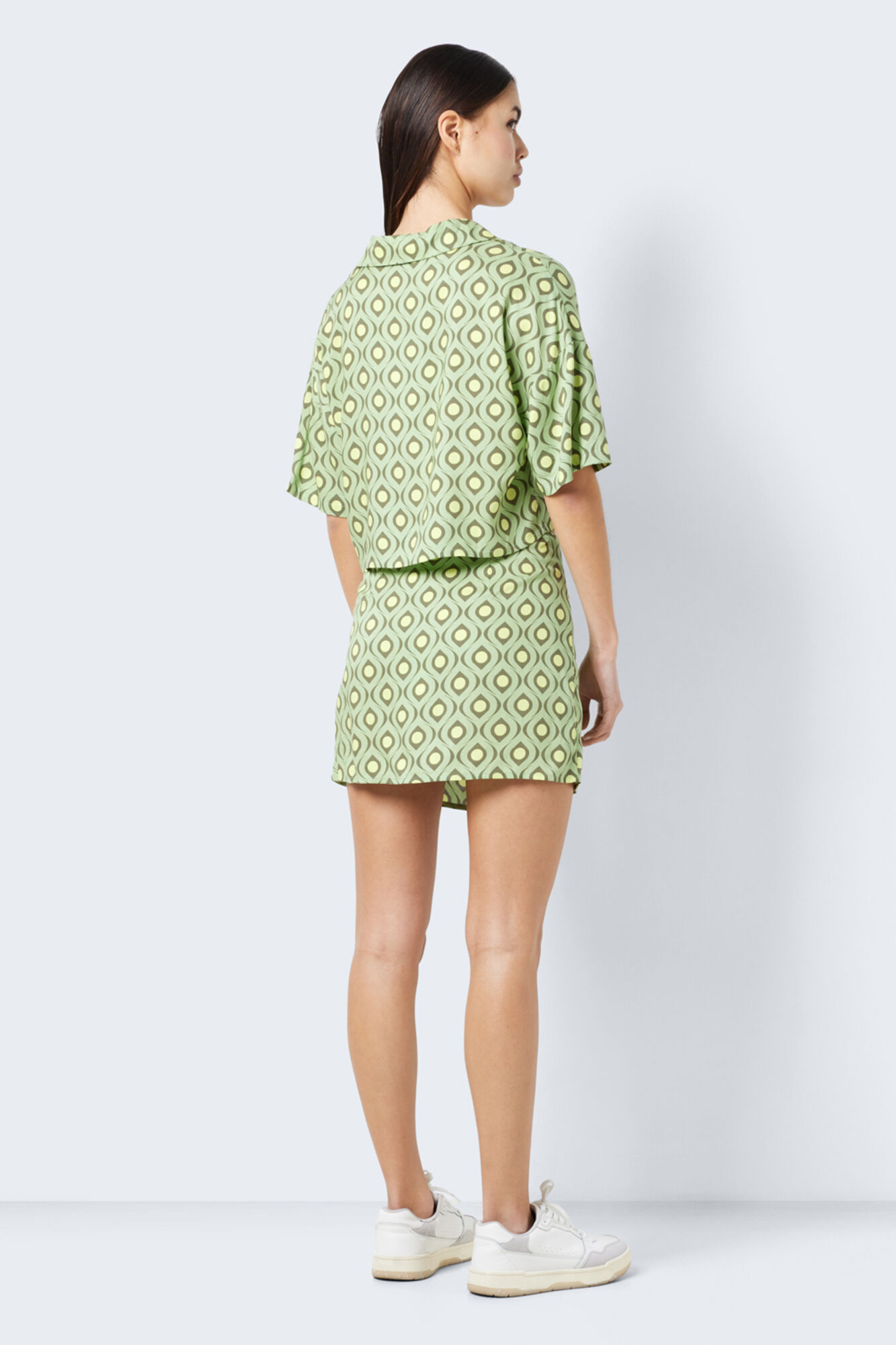 Noisy May Falda corta estampada