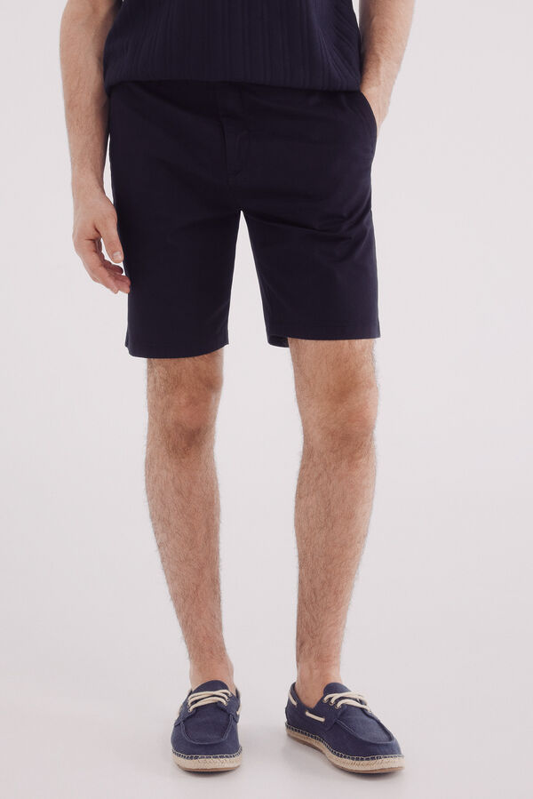 Springfield Bermuda smart comfort slim fit azul