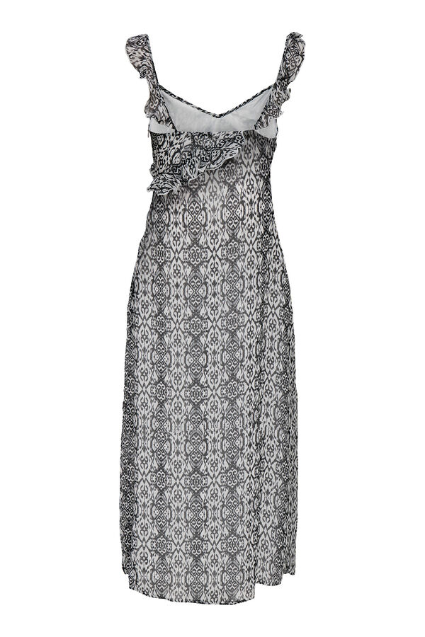 Only Vestido largo tirantes blanco