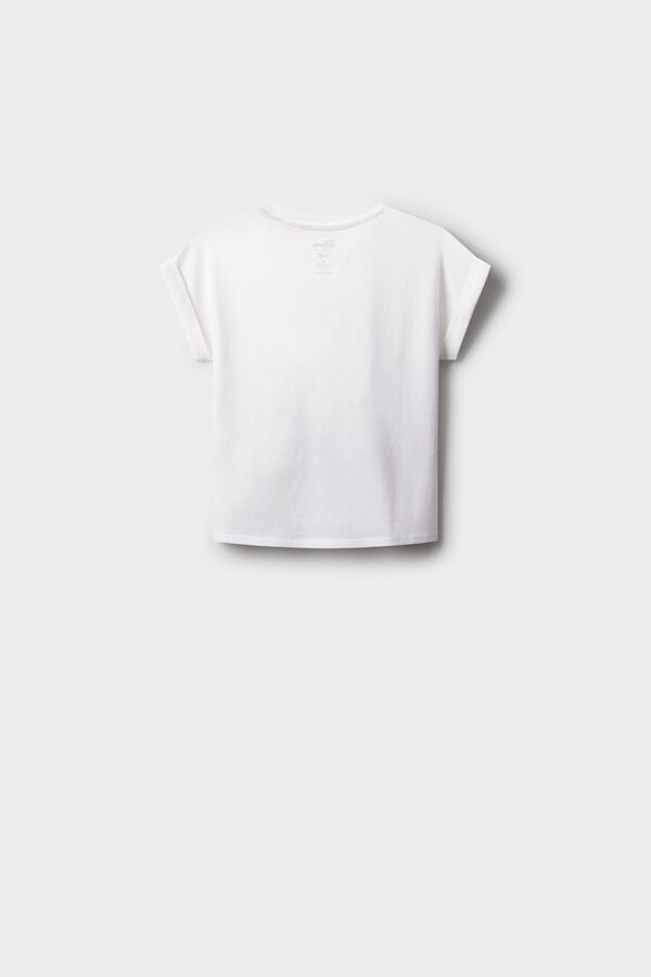 Springfield Kids T-shirt "Mickey" para menina branco