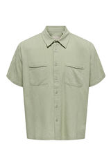 Only & Sons Camisa Regular Fit verde