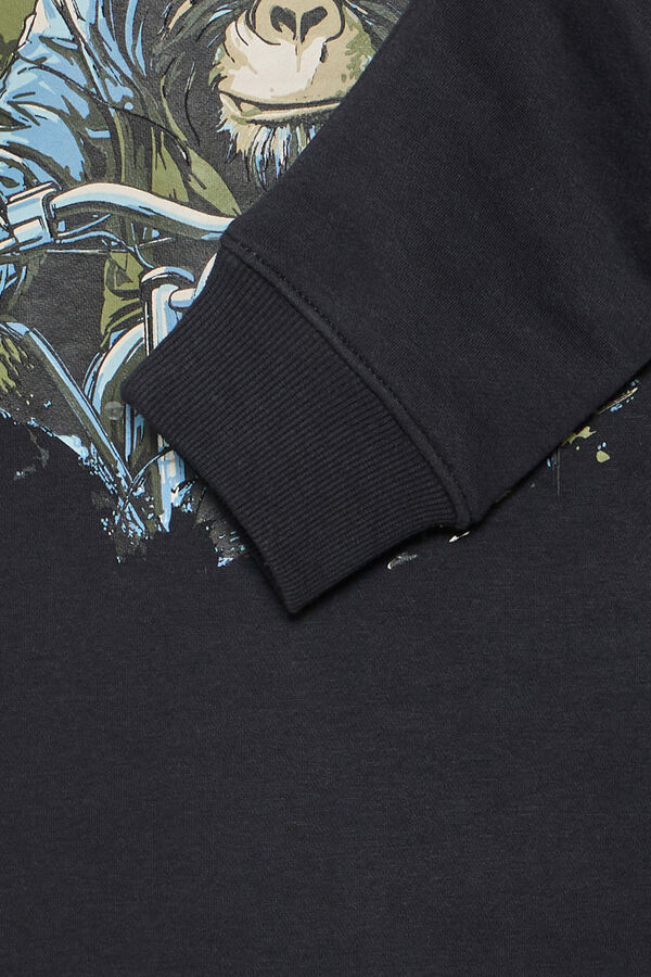 Blend Sudadera cuello redondo negro