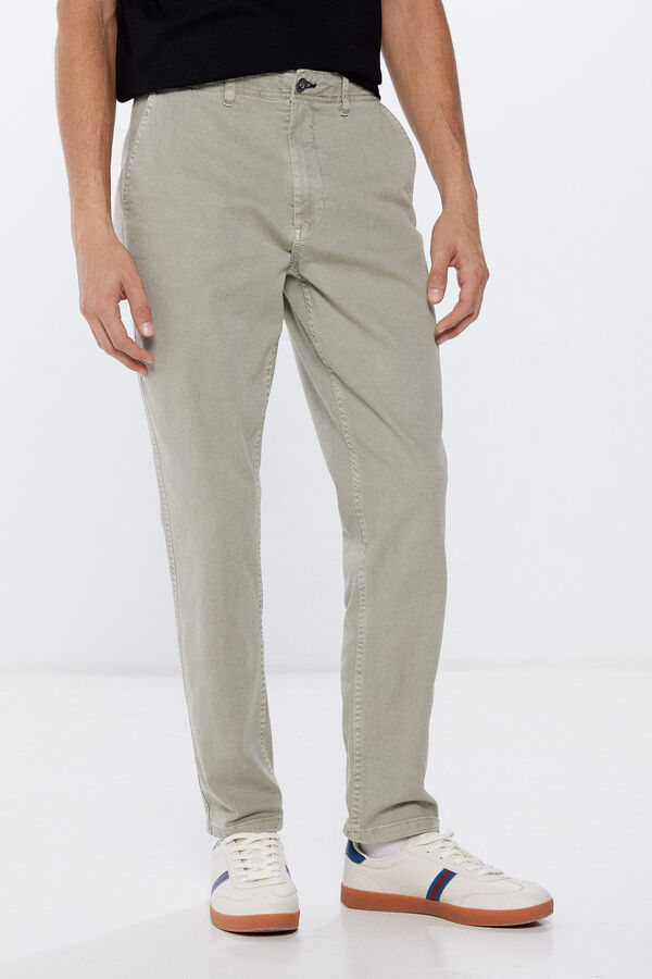 Springfield Chino lavado verde
