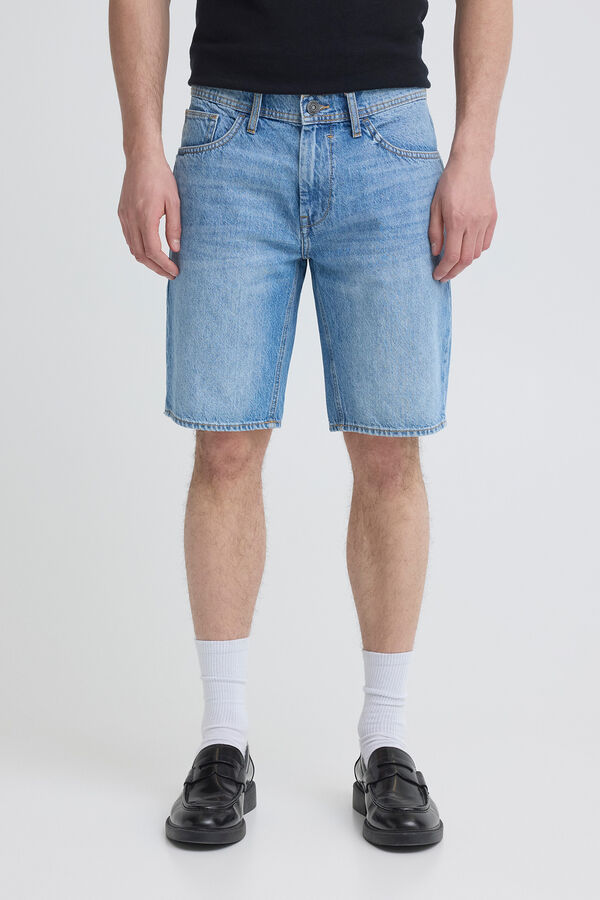 Blend Bermuda vaquera casual azul