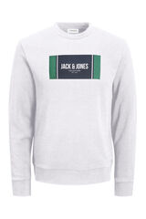 Jack & Jones PLUS Sudadera regular fit PLUS blanco