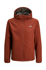 Jack & Jones Cortavientos con capucha marr&oacute;n