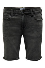 Only & Sons Bermudas denim  preto