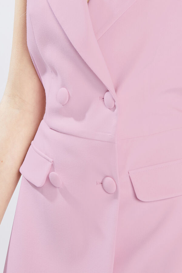 Pimkie Mono blazer sin mangas rosa