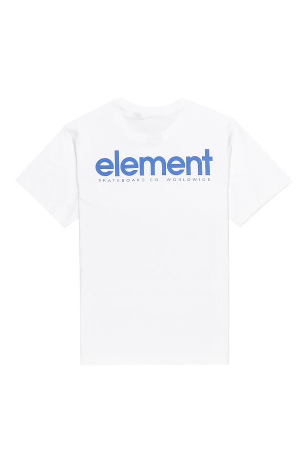 Element Simple Logo &ndash; Camiseta de manga curta para homens branco