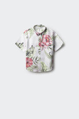Springfield Kids Camisa hawaiana ni&ntilde;o marfil