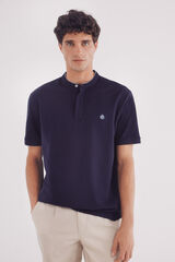 Springfield Polo piqué mao regular fit azul