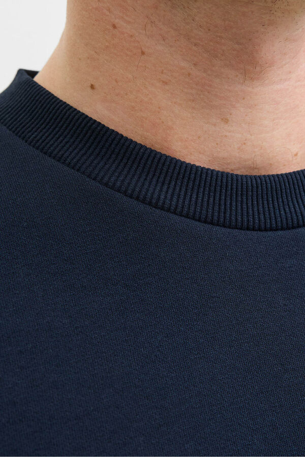 Jack & Jones Sweatshirt com logo contrastante azul