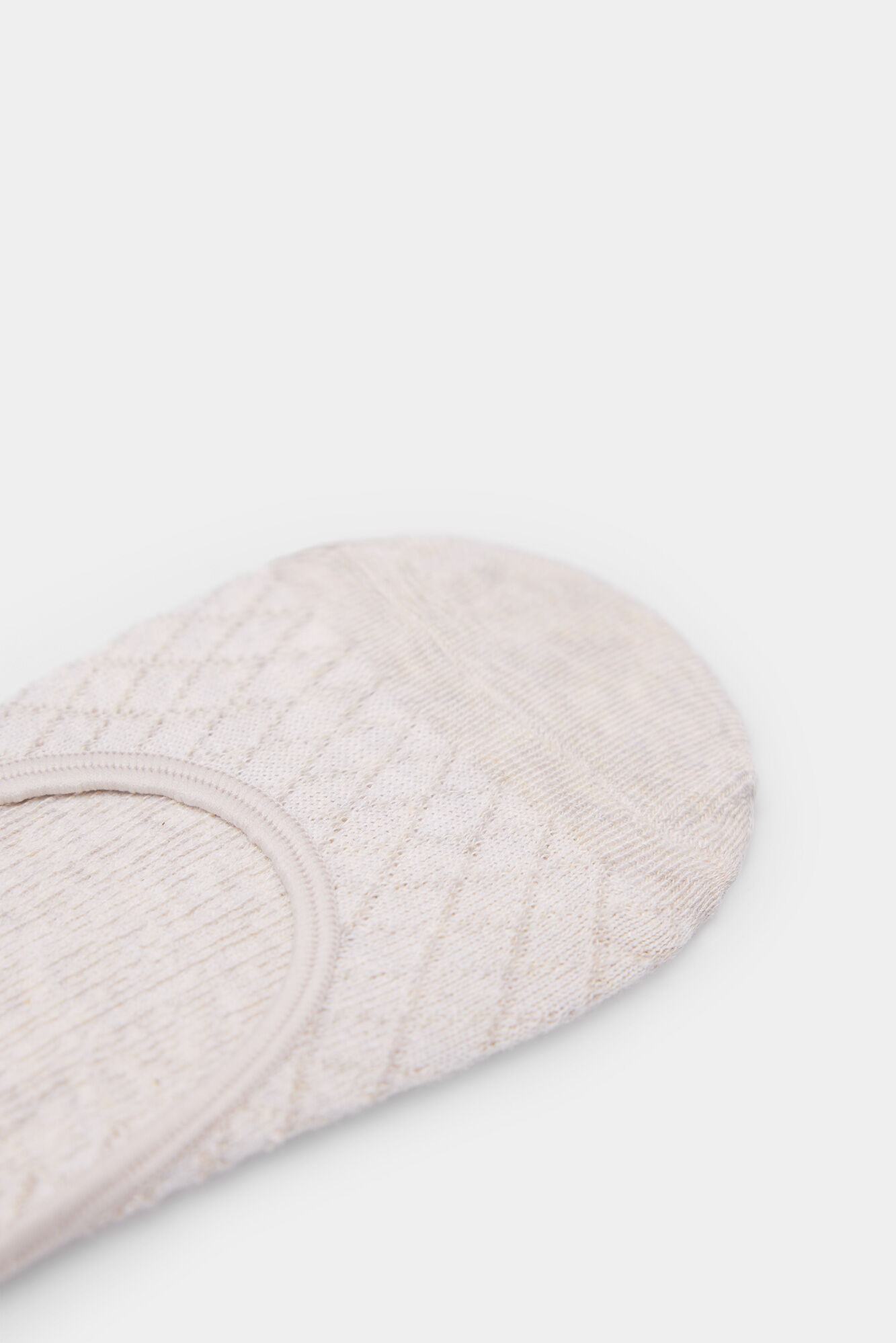 Springfield Meia invis&iacute;vel com nervuras