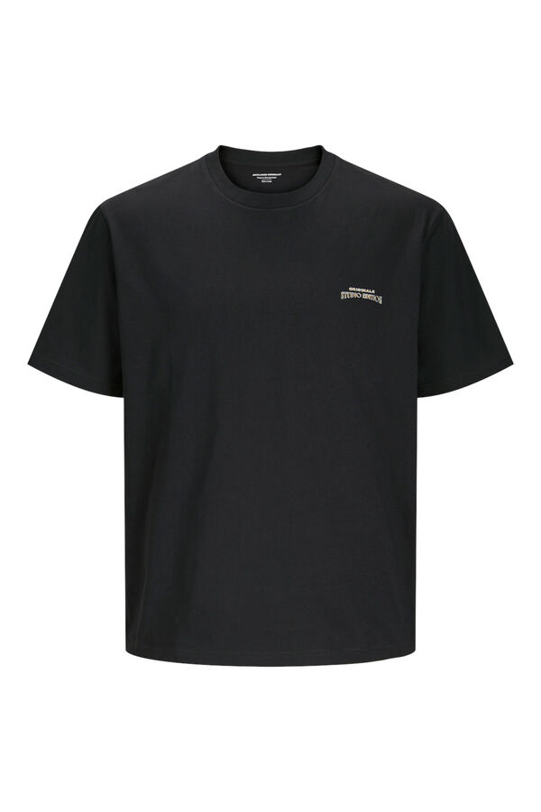 Jack & Jones Camiseta oversize negro