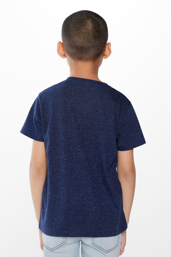 Springfield Kids T-shirt riscas finas menino azul