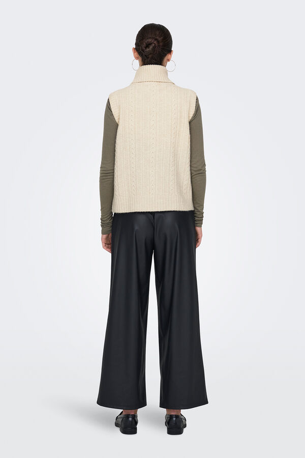 JDY Chaleco de punto gris