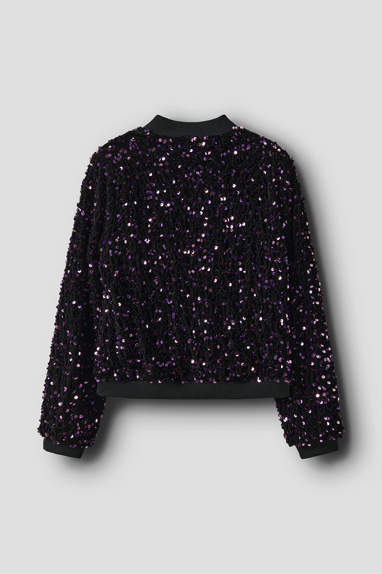 Name It Bomber de lentejuelas y terciopelo de ni&ntilde;a