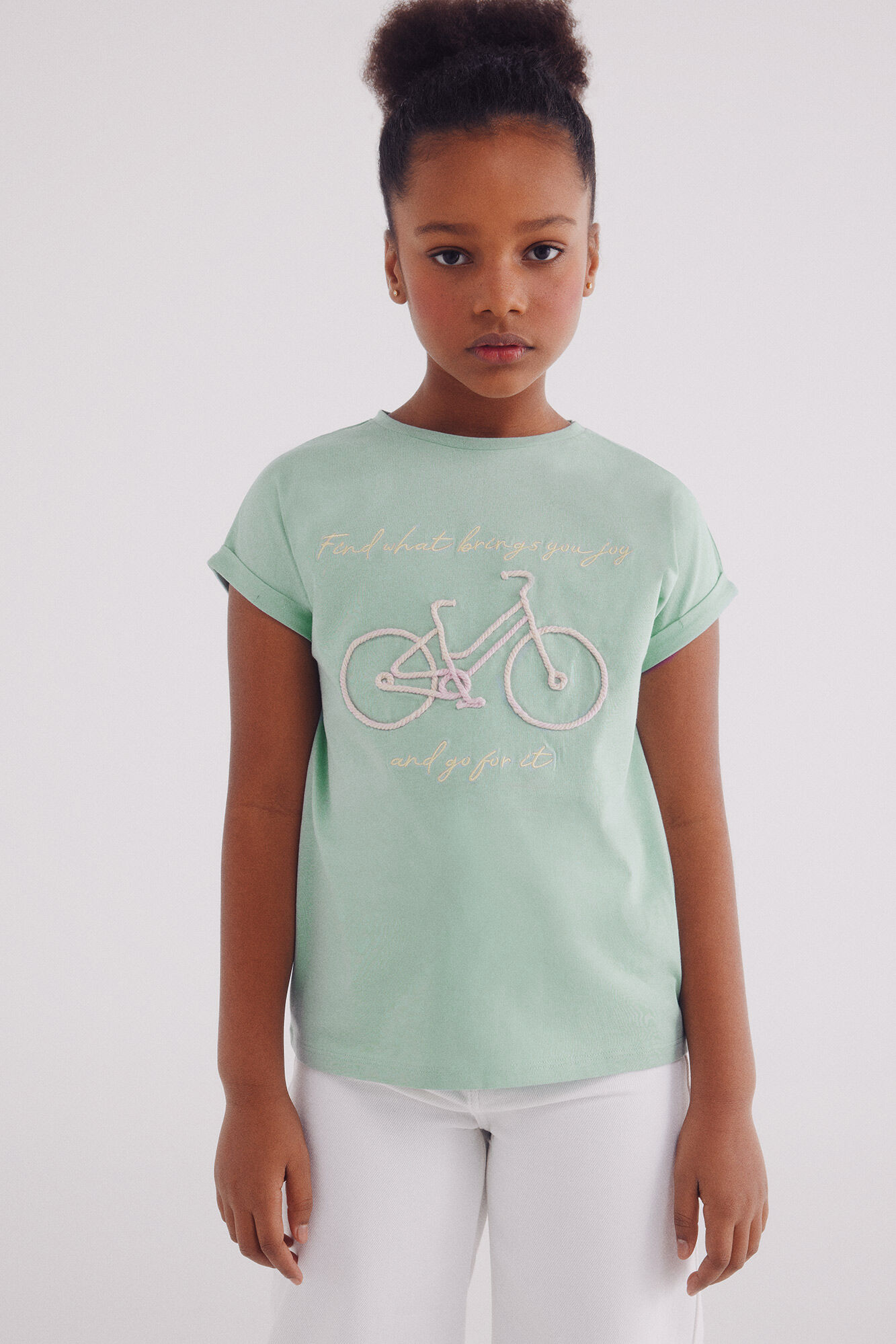Springfield Kids T-shirt de bicicleta com corda para menina